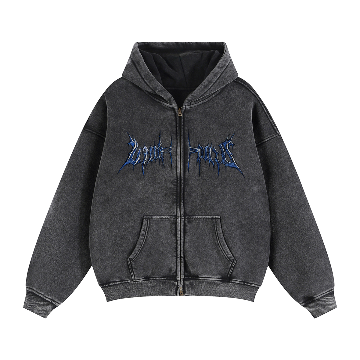 DISASTROUS ZIP-THROUGH HOODIE