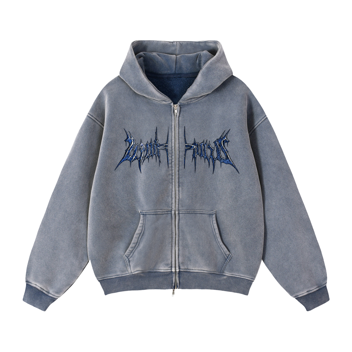 DISASTROUS ZIP-THROUGH HOODIE